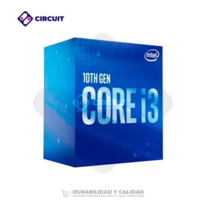 Core i3 10105 - 3.7 GHz - 4 núcleos - 8 hilos - 6 MB caché - LGA1200