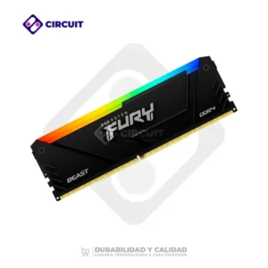 RAM Kingston FURY Beast RGB - DDR4 - 1 módulo 8GB