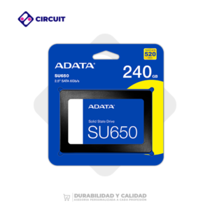 SSD ADATA 240GB SU-650 SATA III 2.5INC NOTEBOOK 6GB S